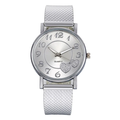 2021 Hot Sale Women Bracelet Luxury Watch Brand Ladies Dress Watch Leather Casual Silver Quartz Lady Wristwatches
