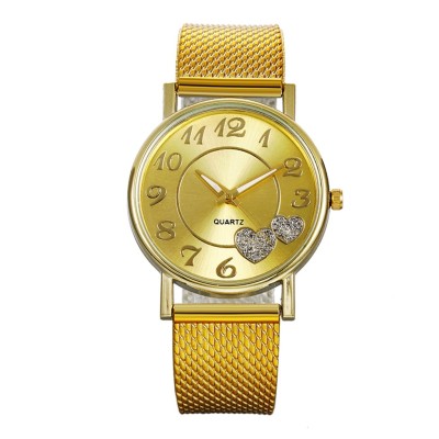 Best quality custom logo elegant lady wrist watch luxury fashion women diamond quartz watches