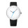 Custom Logo High Quality Alloy Leather Strap Minimalist Mineral Glass Ultra-thin Watches for Men