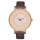 New Design Private Label Wrist Custom Logo Women Multi Color Quartz Watches Leather Simple Lady Watch