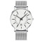 New Simple Design Waterproof Stainless Steel Mesh Small Dial Men Watches Top Brand Luxury Quartz Watch