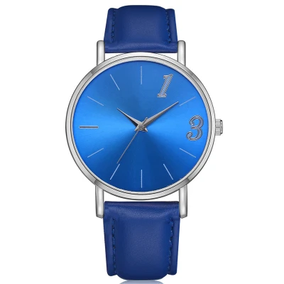 Fashion Leather Elegant Waterproof Wristwatch Office Lady Classic Quartz Watches Women Watch