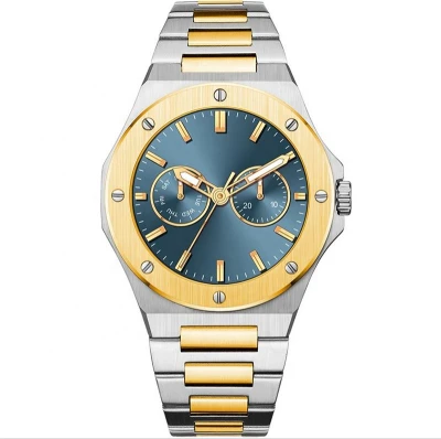 OEM Fashion Custom Quartz Watch Men's Luxury Stainless Steel Luminous Waterproof Men Watches