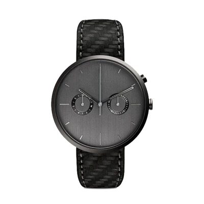 Simple Fashion Big Dial Men's Watch Student's Belt Quartz Watch Factory Wholesale