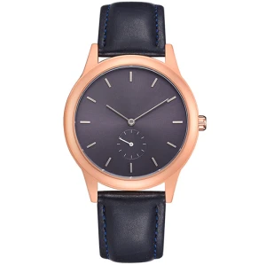 simple design men leather watch private label minimalist watches