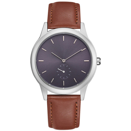 Business vintage strap waterproof luxury brand men automatic quartz watches