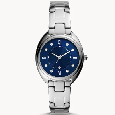 ladies contracted minority summer new students trend quartz wrist watches Round Ultra Thin Watch With Stainless Steel Strap