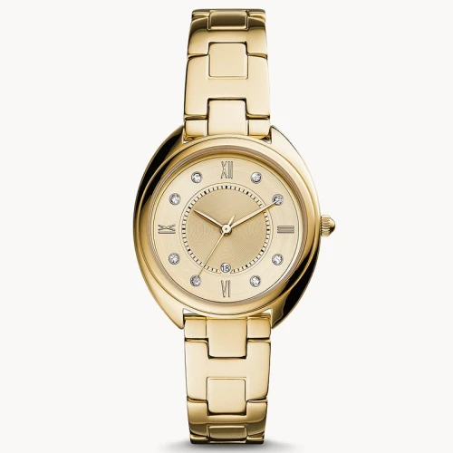 ladies contracted minority summer new students trend quartz wrist watches Round Ultra Thin Watch With Stainless Steel Strap