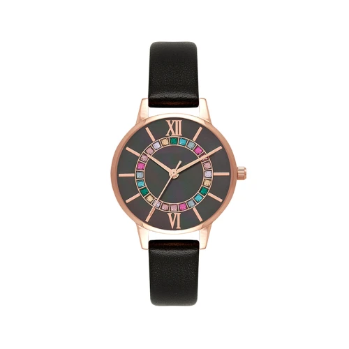 Roman Numerals Display Exquisite vintage di lusso orologio Watch Customizable Ladies Quartz Watch for woman
