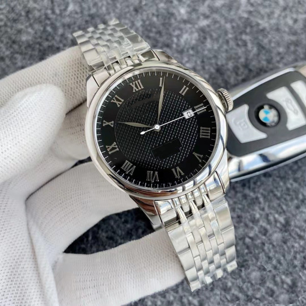 Wrist Watch Supplier Men Analog Quartz Wristwatch Elegance Watches Stainless Steel
