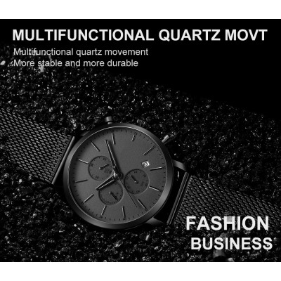 Leisure New fashion Business 30m waterproof Automatic watch for men