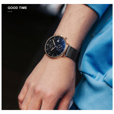 Leisure New fashion Business 30m waterproof Automatic watch for men