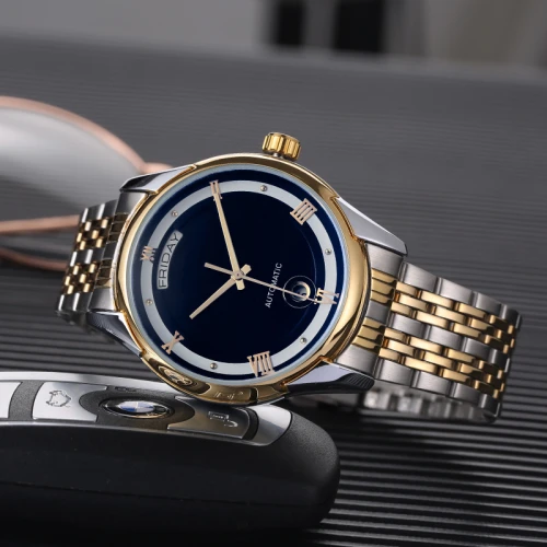 High quality waterproof quartz custom OEM mechanical mens Watch