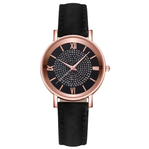 Rose Gold Women Watches Fashion Creative Quartz Ladies Wrist watch Mesh Steel Band