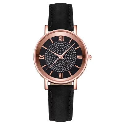 Rose Gold Women Watches Fashion Creative Quartz Ladies Wrist watch Mesh Steel Band