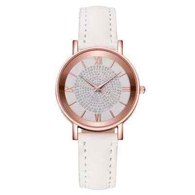 Rose Gold Women Watches Fashion Creative Quartz Ladies Wrist watch Mesh Steel Band