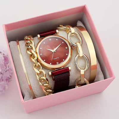 The Latest Luxury Quartz Watch Clock Watch Quartz Stainless Steel Wrist Watches