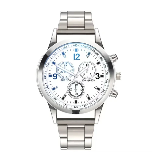 The Latest Luxury Mens Quartz Watch Clock Watch Quartz Stainless Steel Wrist Watches