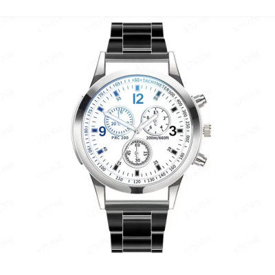 The Latest Luxury Mens Quartz Watch Clock Watch Quartz Stainless Steel Wrist Watches