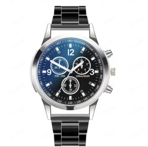 The Latest Luxury Mens Quartz Watch Clock Watch Quartz Stainless Steel Wrist Watches