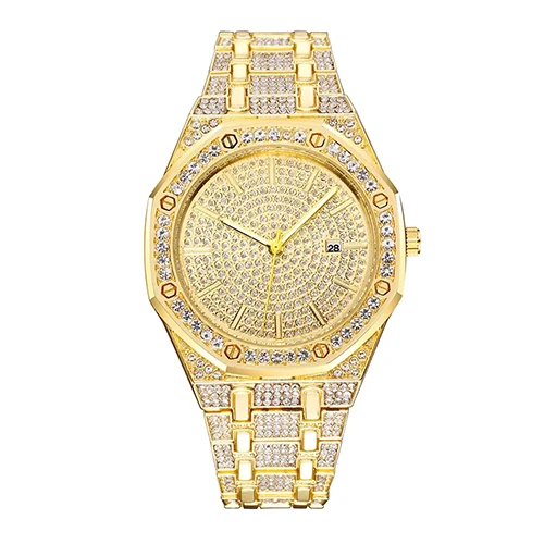 The Latest Luxury Mens Quartz Watch Clock Watch Quartz Stainless Steel Wrist Watches