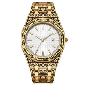 The Latest Luxury Mens Quartz Watch Clock Watch Quartz Stainless Steel Wrist Watches