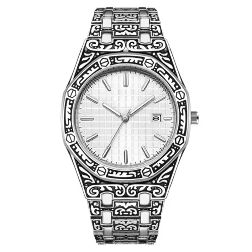 The Latest Luxury Mens Quartz Watch Clock Watch Quartz Stainless Steel Wrist Watches