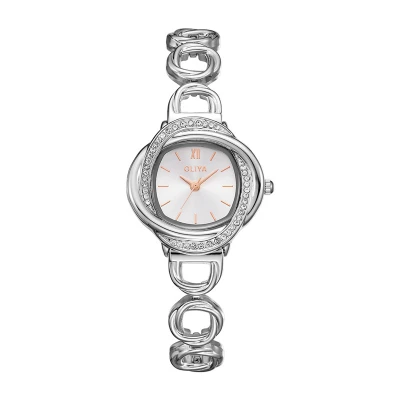 2023 Women Black Watch Hot Sale Leather Band Stainless Steel Analog Quartz Wristwatch Lady Female Casual Watches