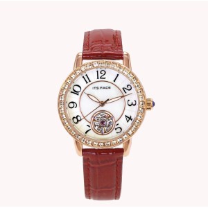 2023 Women Black Watch Hot Sale Leather Band Stainless Steel Analog Quartz Wristwatch Lady Female Casual Watches