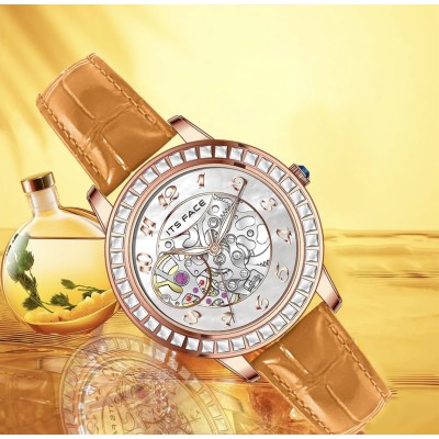 2023 Women Black Watch Hot Sale Leather Band Stainless Steel Analog Quartz Wristwatch Lady Female Casual Watches