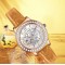 2023 Women Black Watch Hot Sale Leather Band Stainless Steel Analog Quartz Wristwatch Lady Female Casual Watches