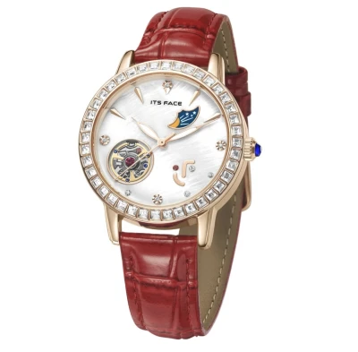 2023 Women Watch Hot Sale Leather Band Quartz Wristwatch Lady Female Casual Watches
