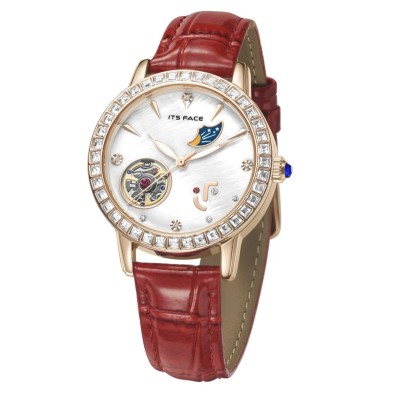 2023 Women Watch Hot Sale Leather Band Quartz Wristwatch Lady Female Casual Watches