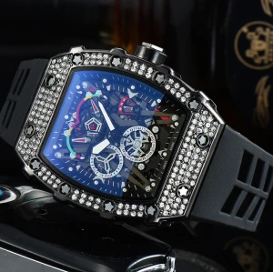 New Luxury Stainless Steel Wrist Japan Movement Unisex Quartz Watches