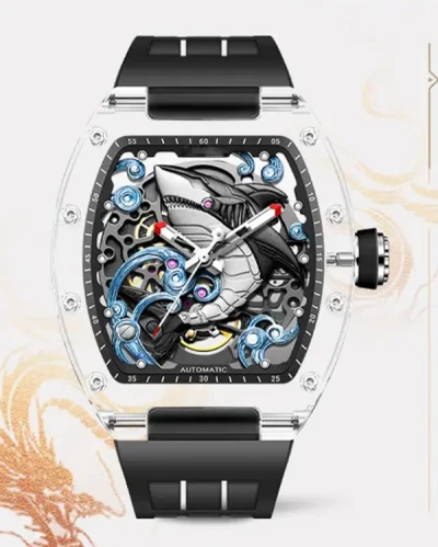 Fashion business watch for men, waterproof watches, with imported quartz movement