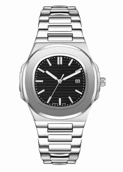 Luxury Calendar Business Men Watch 316 Stainless Steel Wristwatch Sapphire Glass Automatic Mechanical Watch
