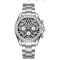 Luxury Men's Automatic Mechanical Watch Ring 41mm with 316 Stainless Steel and diamond setting Bezel