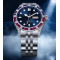 Automatic Watch Custom Logo Powered by Japan Seiko NH34 Movement ,Watch For Men GMT With Super BGW9