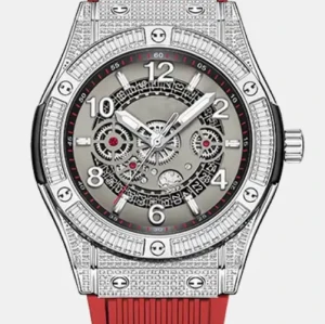 Luxury Wristwatch Automatic Mechanical Top Quality Skeleton Watch For Men Hip Hop Moissanite Diamond Inlaid Iced Out Watches