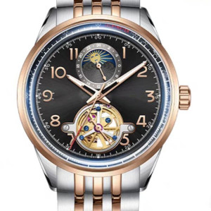 Automatic movement waterprood watch 316stainless steel watch