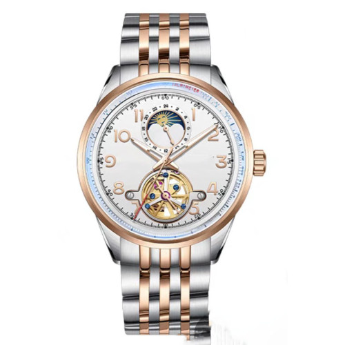2024 wristwatches Men Automatic Skeleton Stainless Steel mechanical watches for watches men