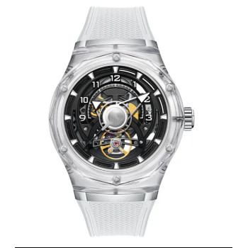 High Quality Hollow Dial Tourbillon Automatic Watch For Mens Stainless Steel Mechanical Watches