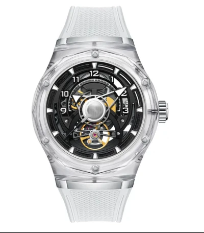 2024 wristwatches Men Automatic Skeleton Stainless Steel mechanical watches for watches men