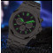 New Designer Style Luminous Hands Malachite Green Dial With Calendar  Quartz Watch For Men