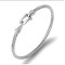 2024 new high quality hot selling stainless steel Zircon Rose Gold bracelet Luxury wedding bracelet custom logo bracelet