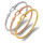 2024 new high quality hot selling stainless steel Zircon Rose Gold bracelet Luxury wedding bracelet custom logo bracelet