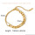 2024 women nice bracelet jewelry stainless steel 18k gold plated non tarnish bangle bracelet mixed designs in stock