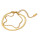 2024 women nice bracelet jewelry stainless steel 18k gold plated non tarnish bangle bracelet mixed designs in stock