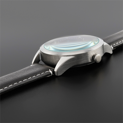 Custom oem minimalist luminous genuine luxury brand dial movement mens wristwatches leather straps watch