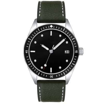 Mnimalist custom fashion brand your name dress watch men